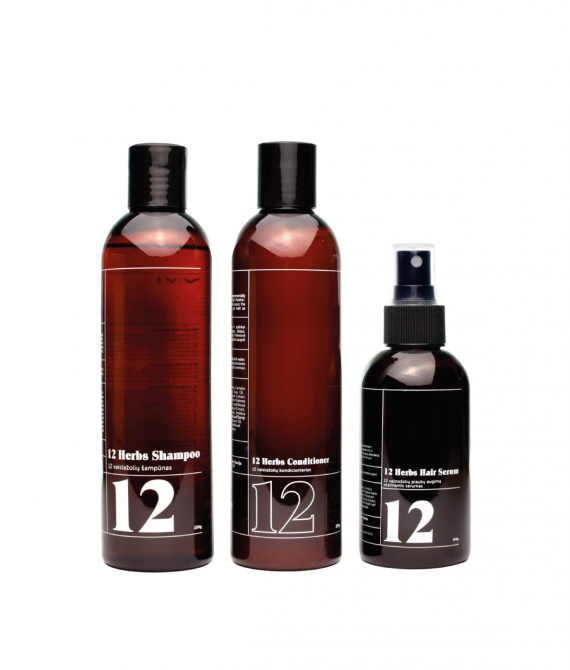 12 Herbal Hair Care Kit