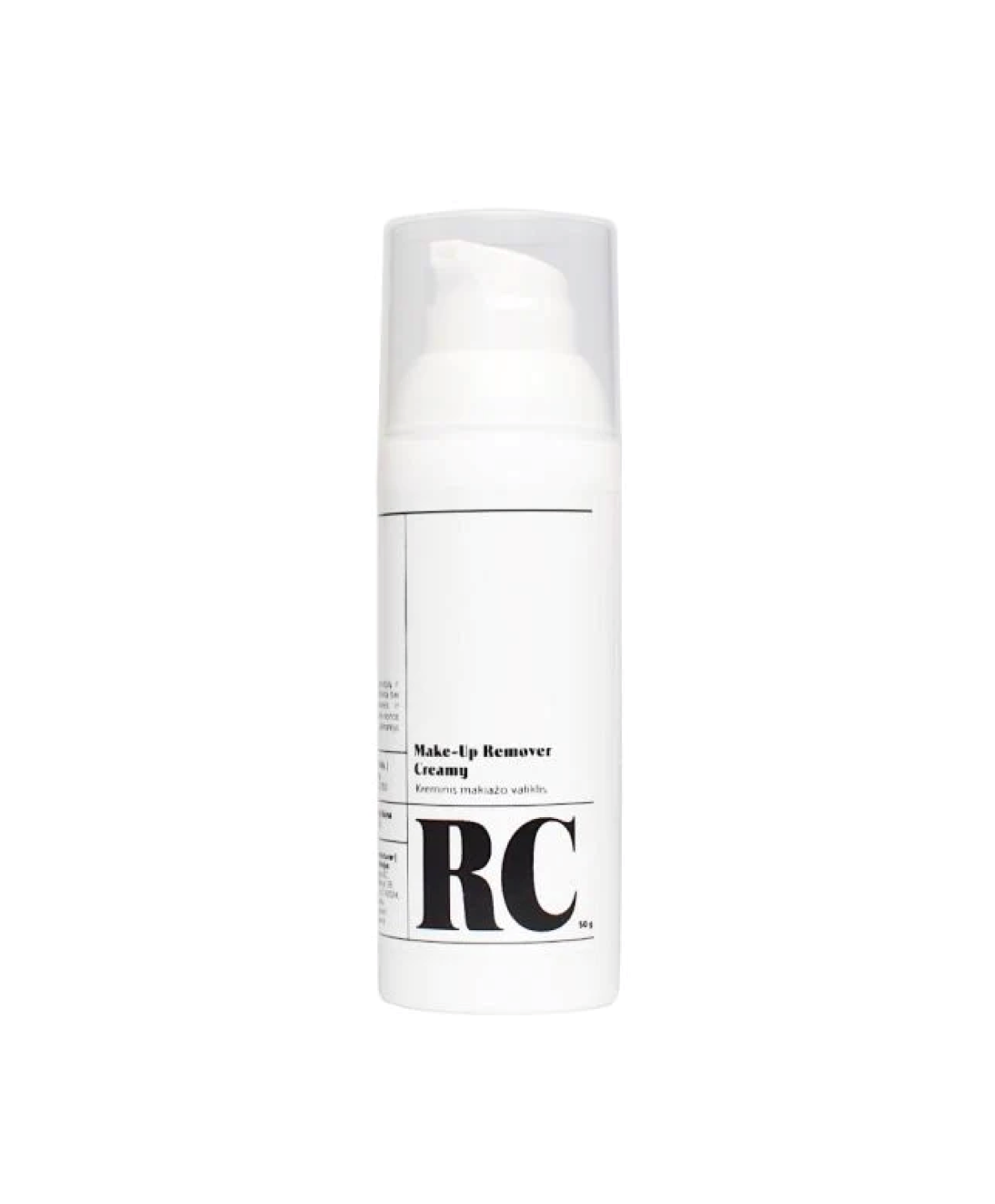 Creamy makeup remover, 30-50g